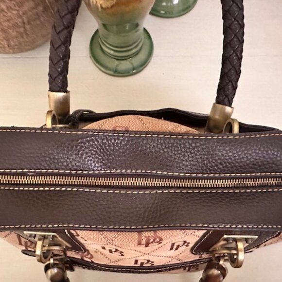 Dooney & Bourke Rare Vintage Monogram Satchel Limited Edition-VGVC - Picture 3 of 16